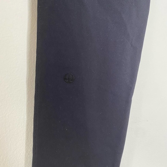 LULULEMON Black Drawstring Slim Fit Athleisure Pants Size 4 - Picture 6 of 7